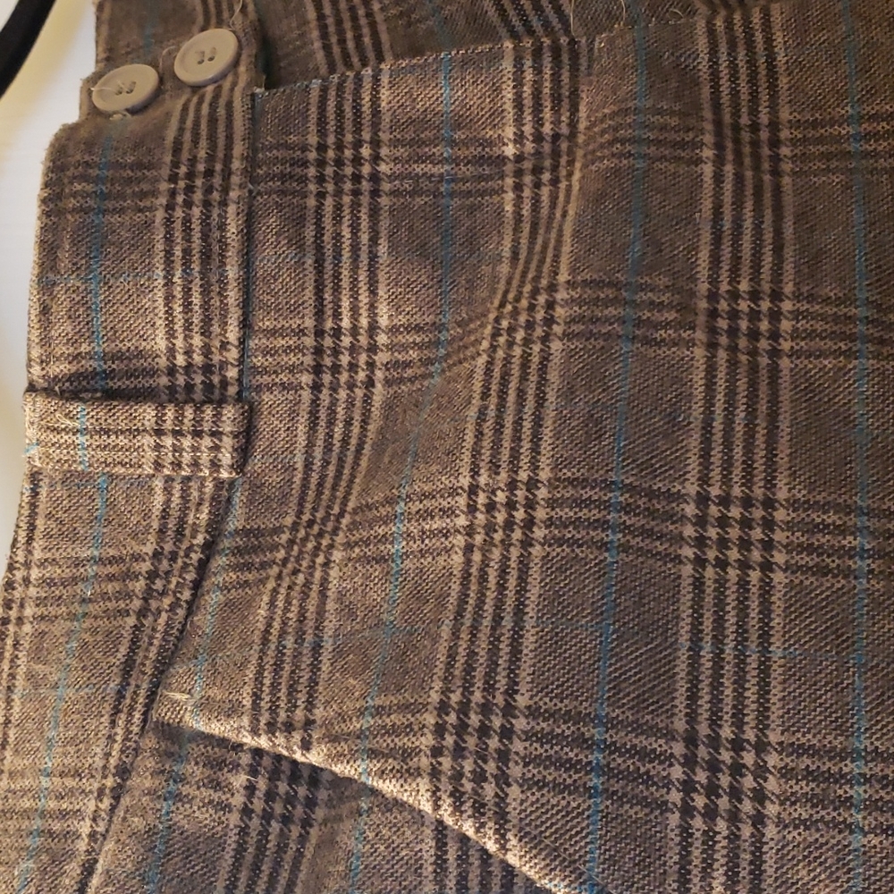 Wide leg trouser pants